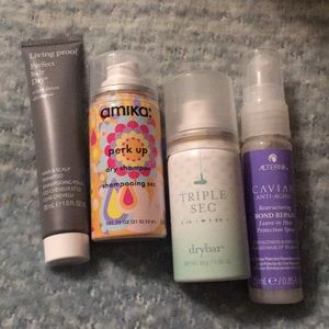 Hair Care sampler set- bonus Moroccan oil mini